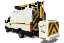 Van Hire Stockport - 12.5M Cherry Picker 3.5T - Van hire Stockport