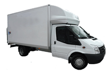 Van Hire Stockport - Ford Luton Box Tail Lift - Van hire Stockport